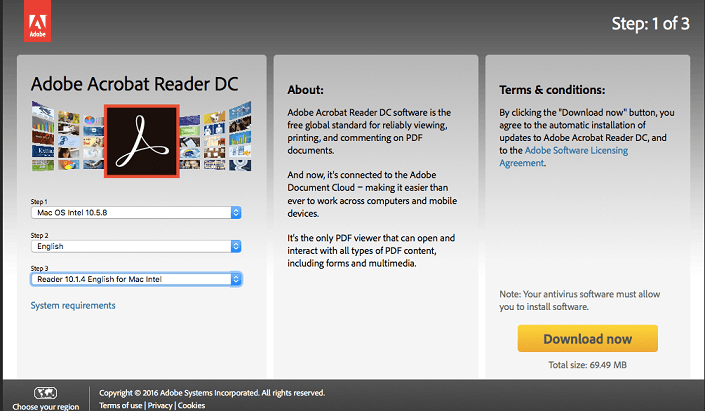 latest version of pdf reader free download for mac